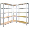 135019 2 kovovy rohovy regal zeus 180 x 90 x 70 x 40 cm 5 polic tc 081