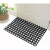 10617 2 home elements rohoz gumova derovana 40 x 60 cm cerna