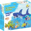 51203 7 3d penove puzzle morsky svet