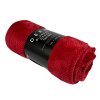 155645 mikroflanelova deka cervena s texturou