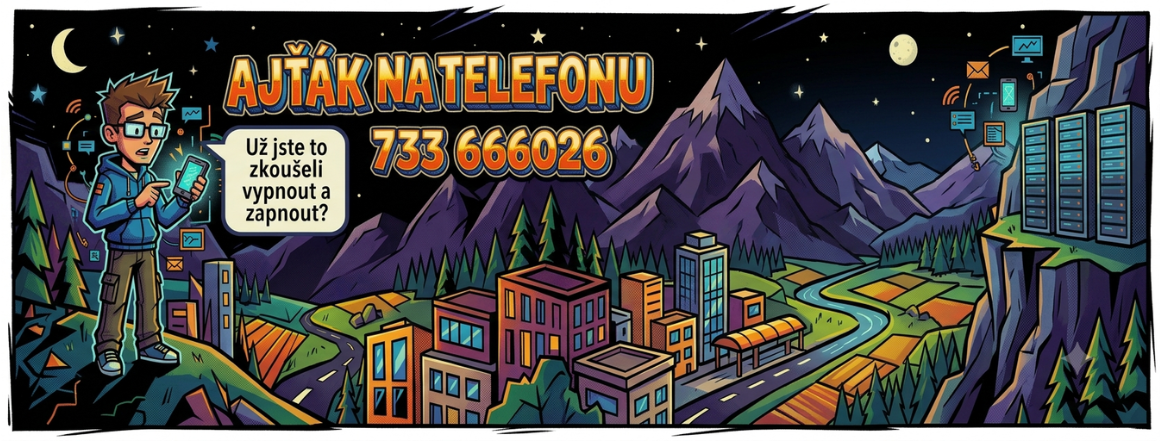 Ajťák na telefonu
