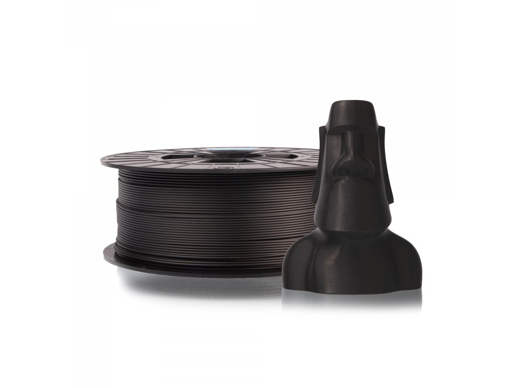PLA+ BLACK černá struna Plasty Mladeč 3D tisk