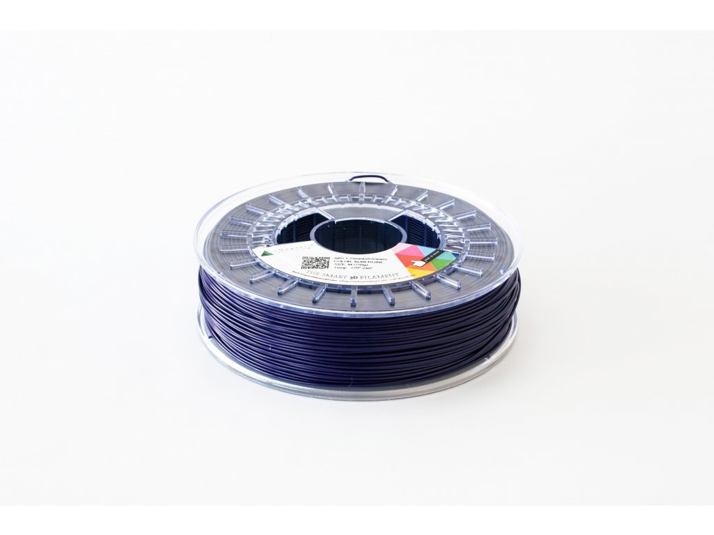 PLA tisková struna modrofialová Aubergine 1,75 mm Smartfil 1kg