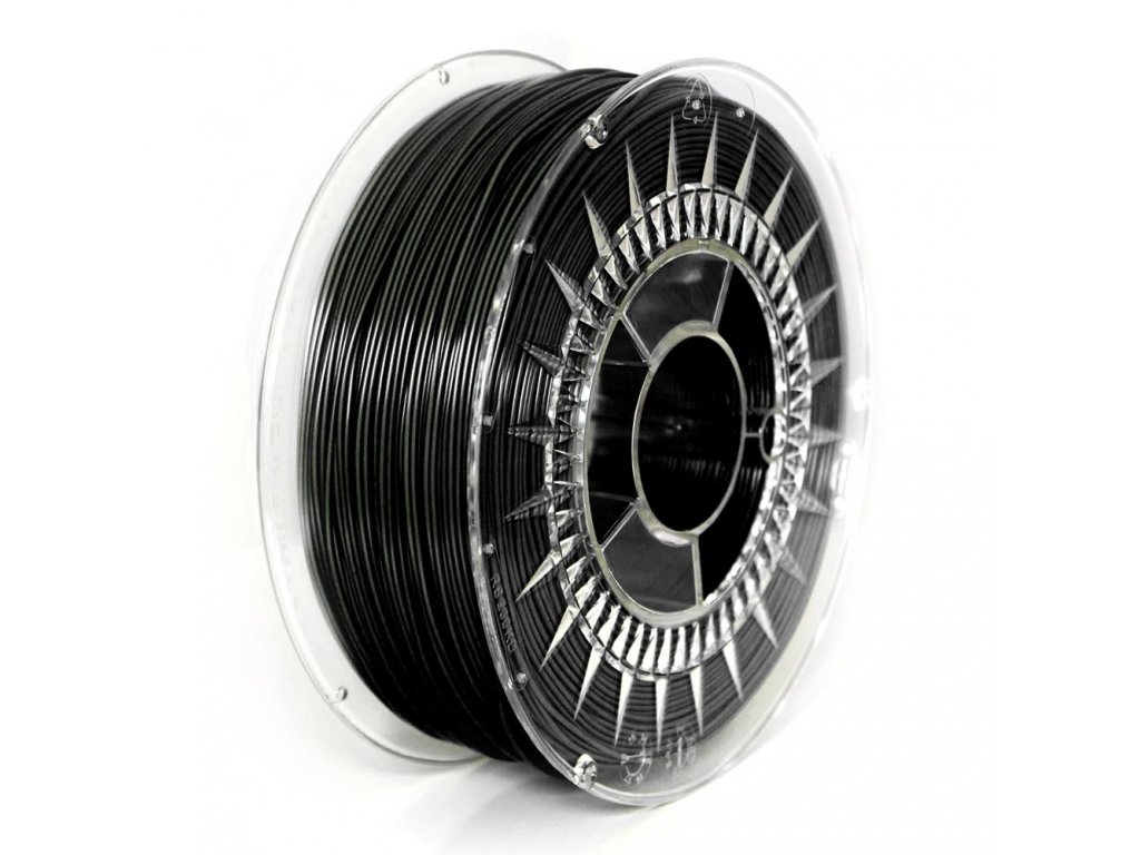 TPU tisková 3D struna 1,75 mm černá Devil Design