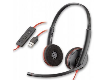 Sluchatka s mikrofonem Plantronics Blackwire C3220