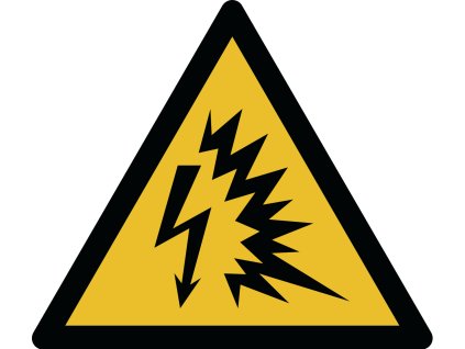 ISO 7010 W042 warning; arc flash hazard