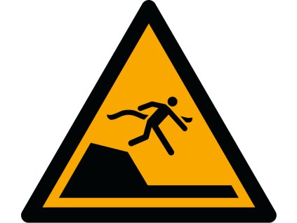ISO 7010 W050 warning; sudden drop in swimming pool.svg
