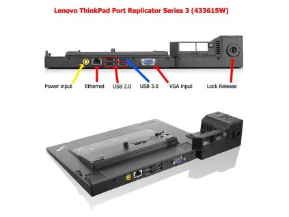 Lenovo Advanced Mini-Dock Type 4336 USB 3.0, dokovací stanice/replikátor portů