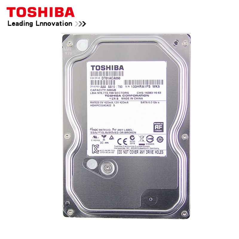 Toshiba 500GB DT01ACA050