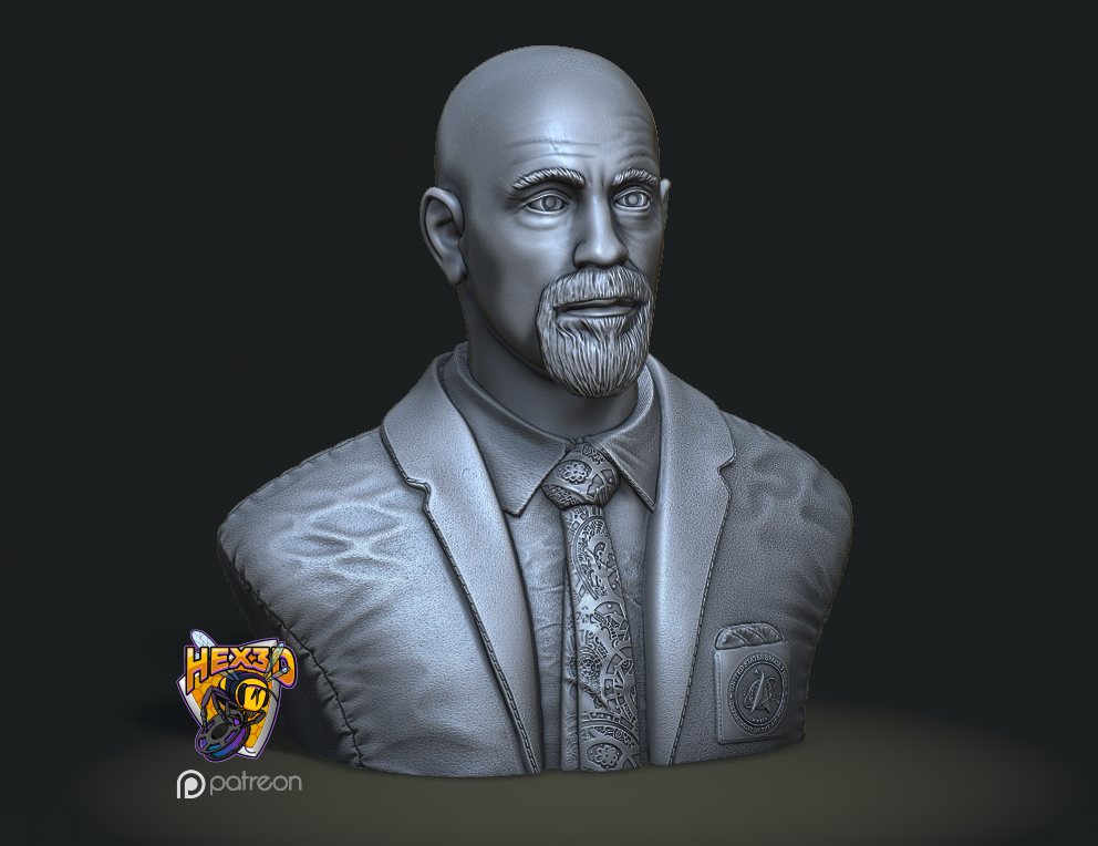 John Malkovich Bust