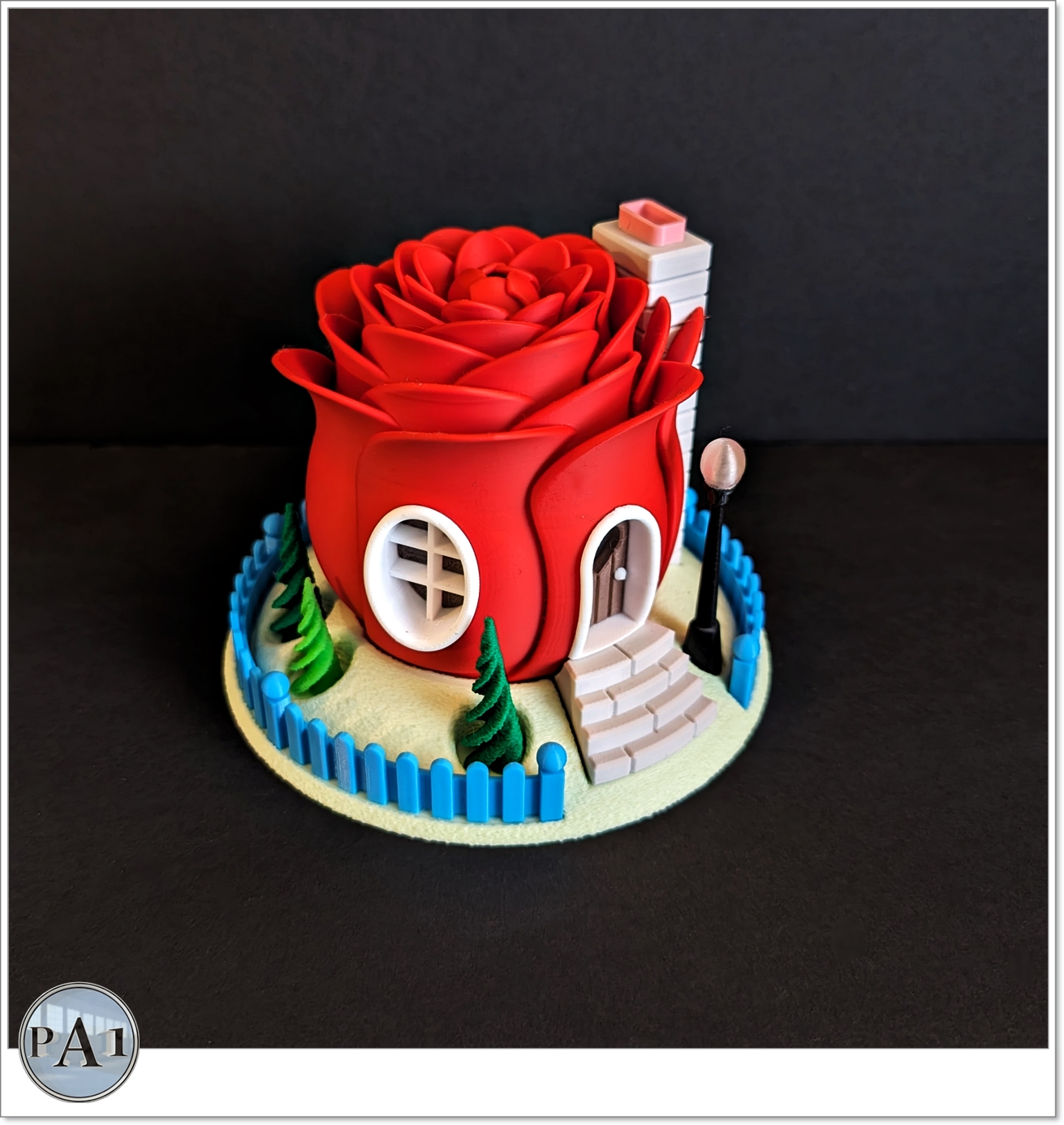 Fairy houses - Valentine´s Day Rose