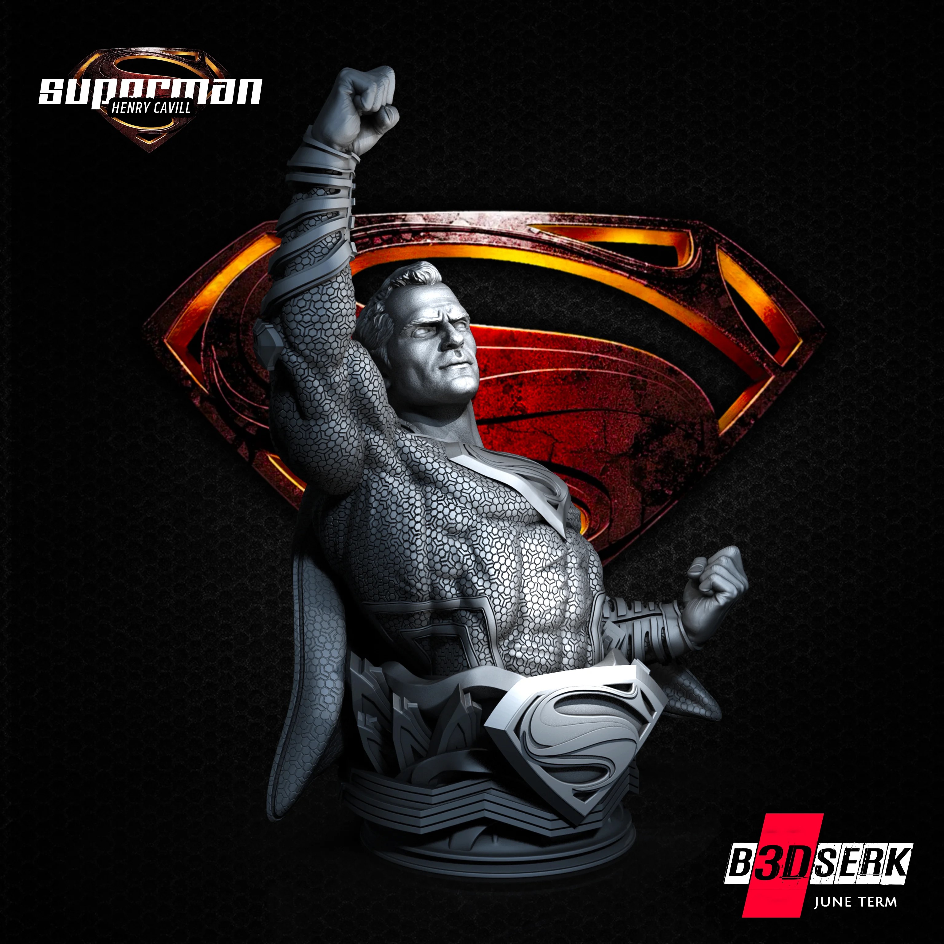 Superman Bust - Henry Cavill