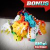 flexi factory skeleton dino keychains 8