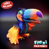 Flexi Factory Toucan 01