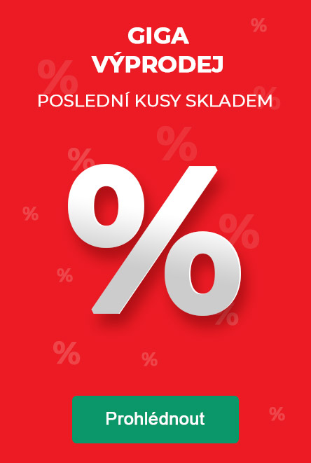 Poslední kusy skladem - Giga výprodej
