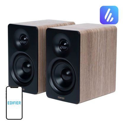 Edifier M60 2.0 speakers (oak)