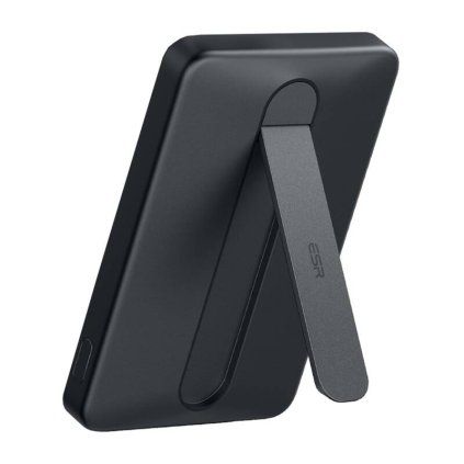 Magnetická powerbanka ESR Qi2 MagSlim 5000 mAh se stojánkem (černá)