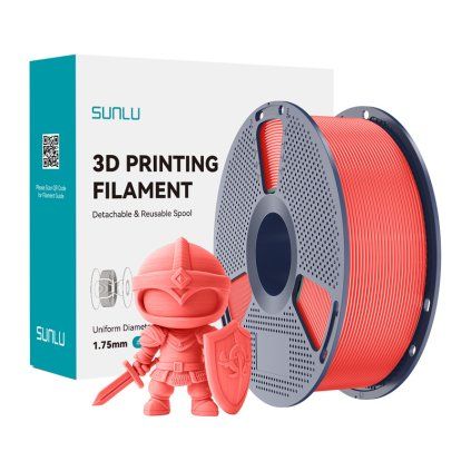 Filament Sunlu PLA+ (třešňová barva)  Sunlu