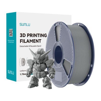 Filament Sunlu PLA+ 2.0 (šedý)  Sunlu