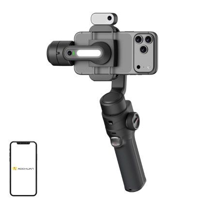 Stabilizátor AOCHUAN S3 s AI senzorem (černý)  AOCHUAN