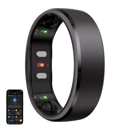 Smartring RingConn Gen 2 (velikost 7, černý)  RingConn