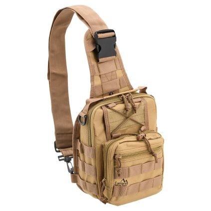 Batoh přes rameno 5,2l ARMY  Cattara