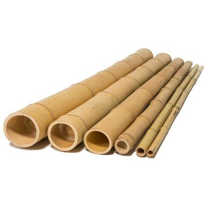 Bamboo Tyče průměr 8-10 cm, délka 80 cm  Bamboo