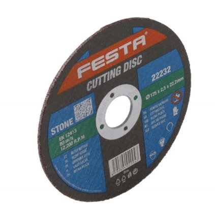 Kotouč řezný na kámen 125 mm, FESTA  Levior