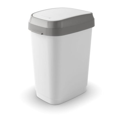 Odpadkový koš Dual Swing Bin M bílý, 25 L  KIS