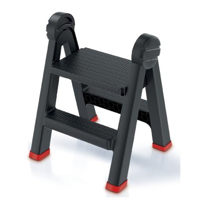 KLD4565-3020 Schůdky TITAN LADDER, 47x43,5x63 cm, černé  Kistenberg
