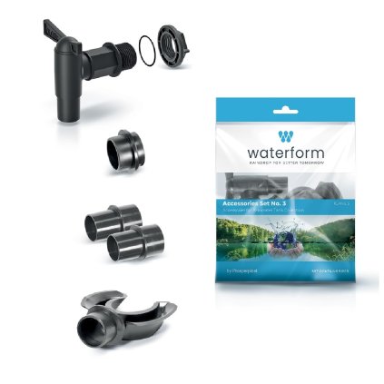 ICANS3-S411 Sada příslušenství k sudům na dešť. vodu ICANSET 3 (5 dílů)  Waterform