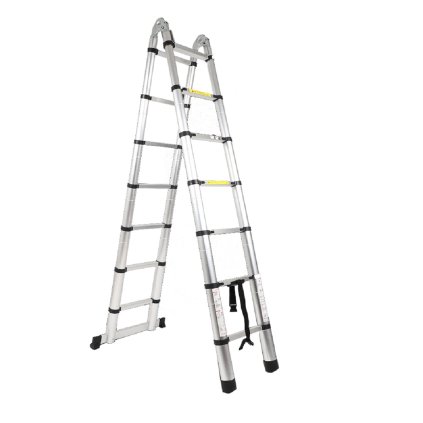 AR99-6440 Teleskopický žebřík-štafle Alu, 4,4m  ASIST