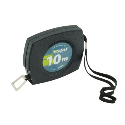 Svinovací ocelové měřící pásmo - 10m (Poškozený obal Ne)