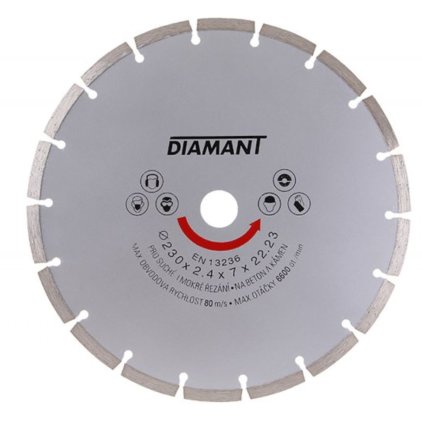 Kotouč diamantový DIAMANT 230x2.4x22.2mm segment  FESTA