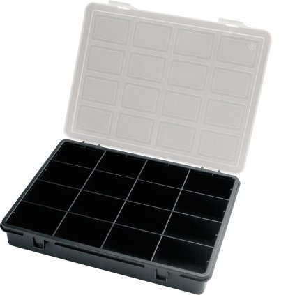 Organizér s pevnými přihrádkami, 242x188x37 mm  ARTPLAST
