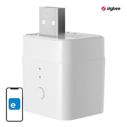 chytrý adapter, USB ZigBee switch SONOFF ZBMicro (max 36W)