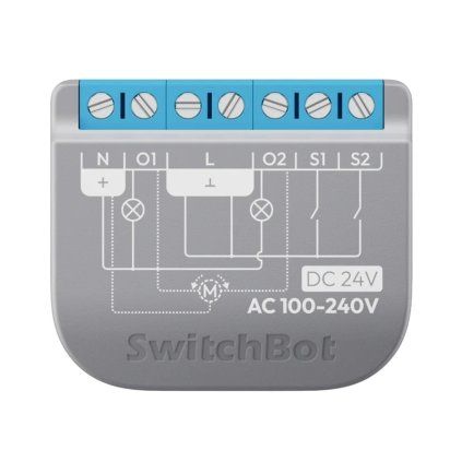 Inteligentní dvoukanálový spínač SwitchBot Relay Switch 2PM