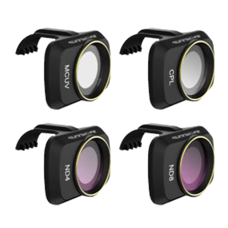 Levně Sunnylife sada 4 filtrů CPL ND 4/8 UV pro DJI Mini 2 (MM-FI9257)