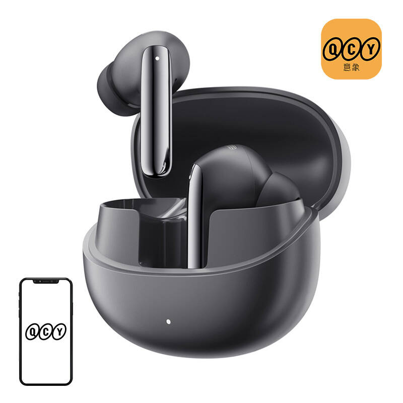 Levně Sluchátka TWS QCY MeloBuds Pro HT08, ANC (černá)