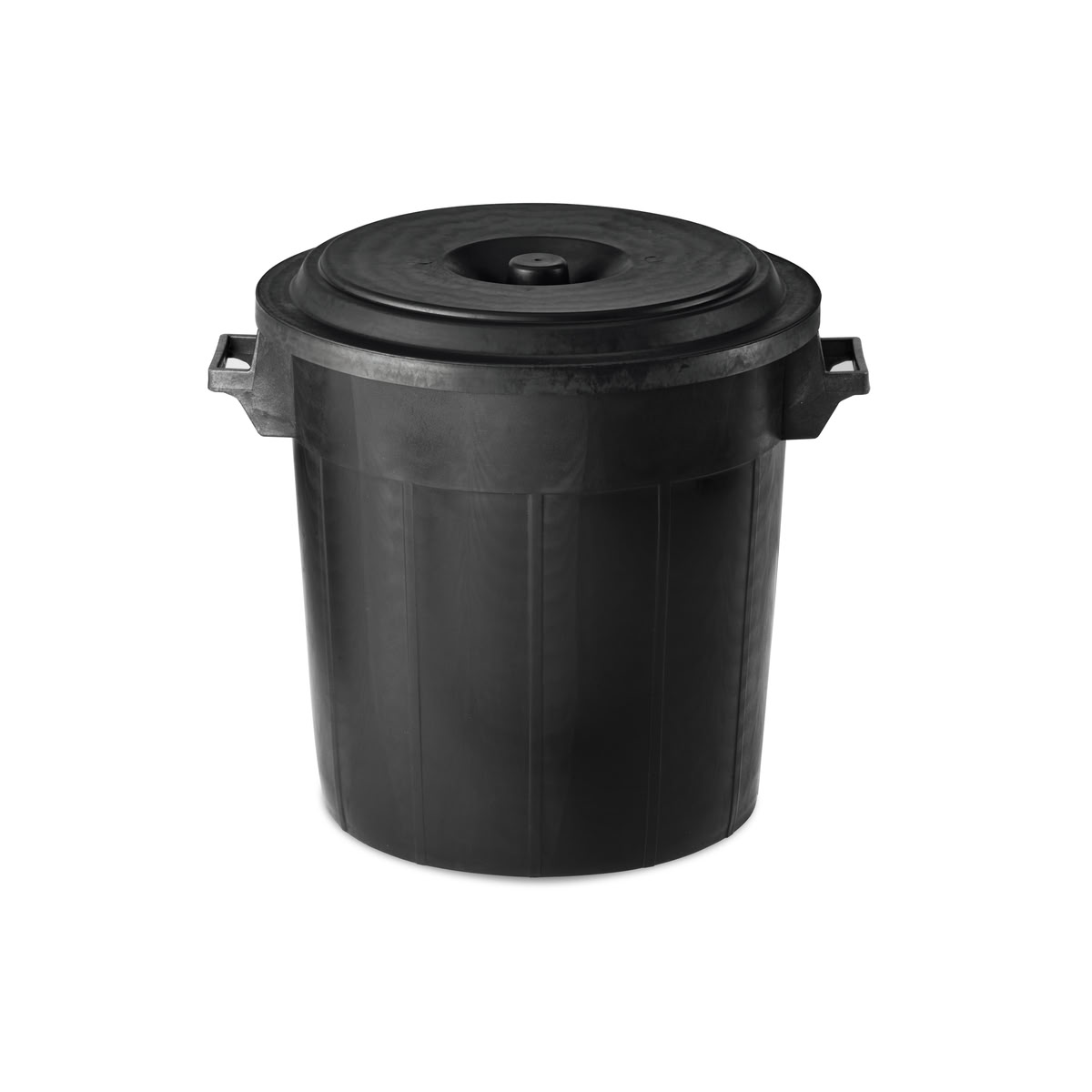 STEFANPLAST Odpadkový koš Drum 50 l, černý - bez víka