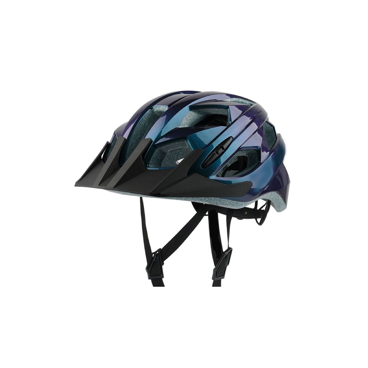 Helma RAZIER FUEGO metalická modrá, M-XL 56-61cm