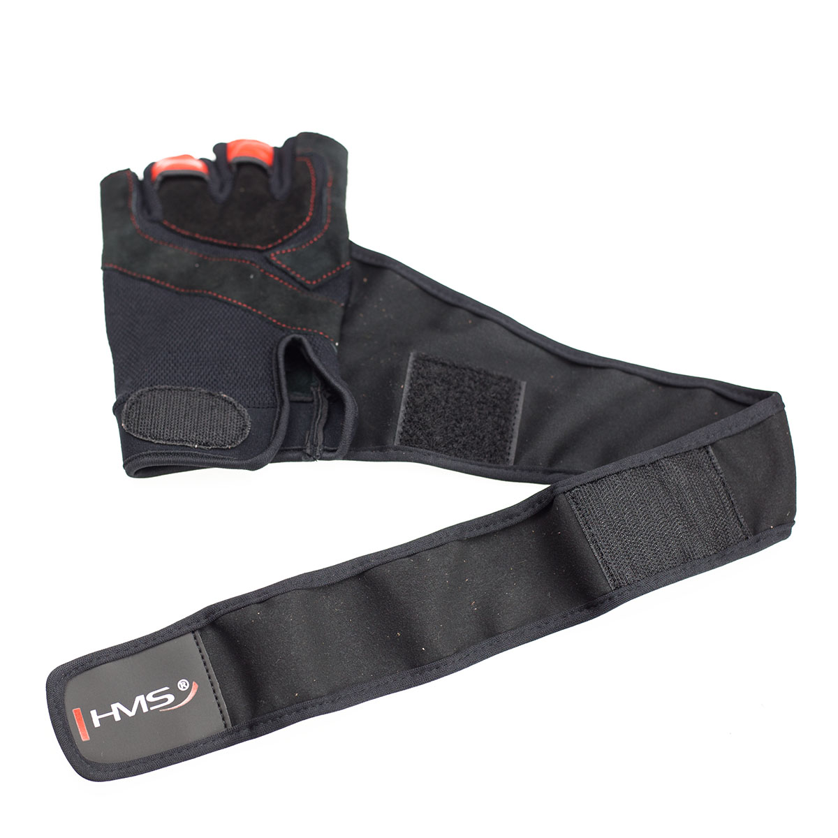 Levně FITNESS RUKAVICE ČERVENÉ RST01 HMS VEL. S