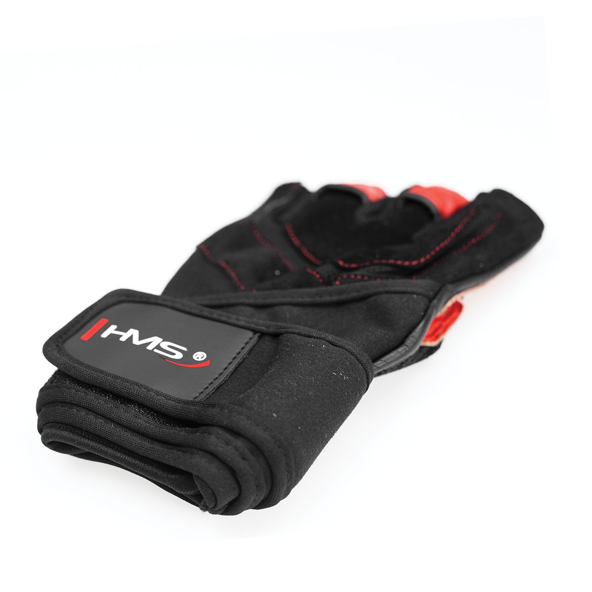 FITNESS RUKAVICE ČERVENÉ RST01 HMS VEL. XL