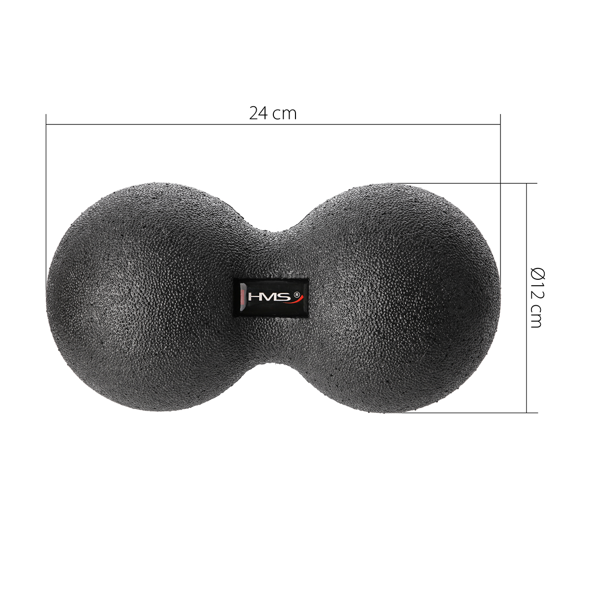 BLM02 12CM MASÁŽNÍ MÍČ DVOJITÝ LACROSSE BALL HMS