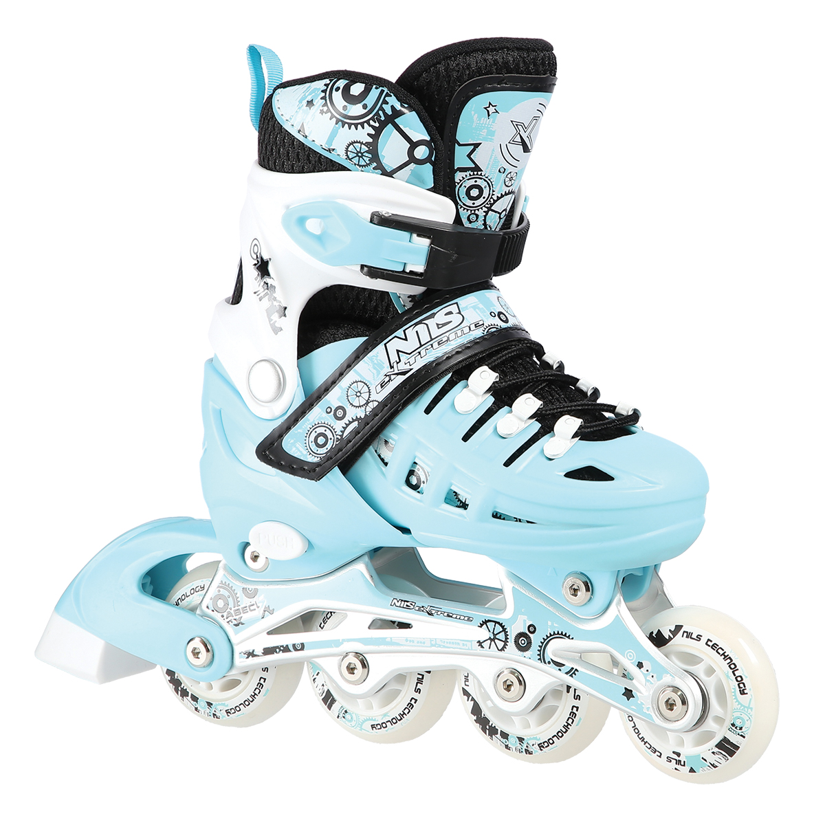 NH10905 MINTOVÉ VEL.S(31-34) ZIMNÍ BRUSLE 4V1 NILS EXTREME