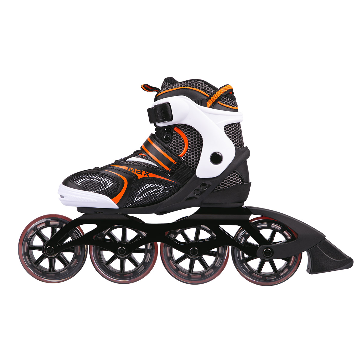 NILS EXTREME NA 1060 S ČERNO-ORANŽOVÁ VEL. 41 KOLEČKOVÉ BRUSLE