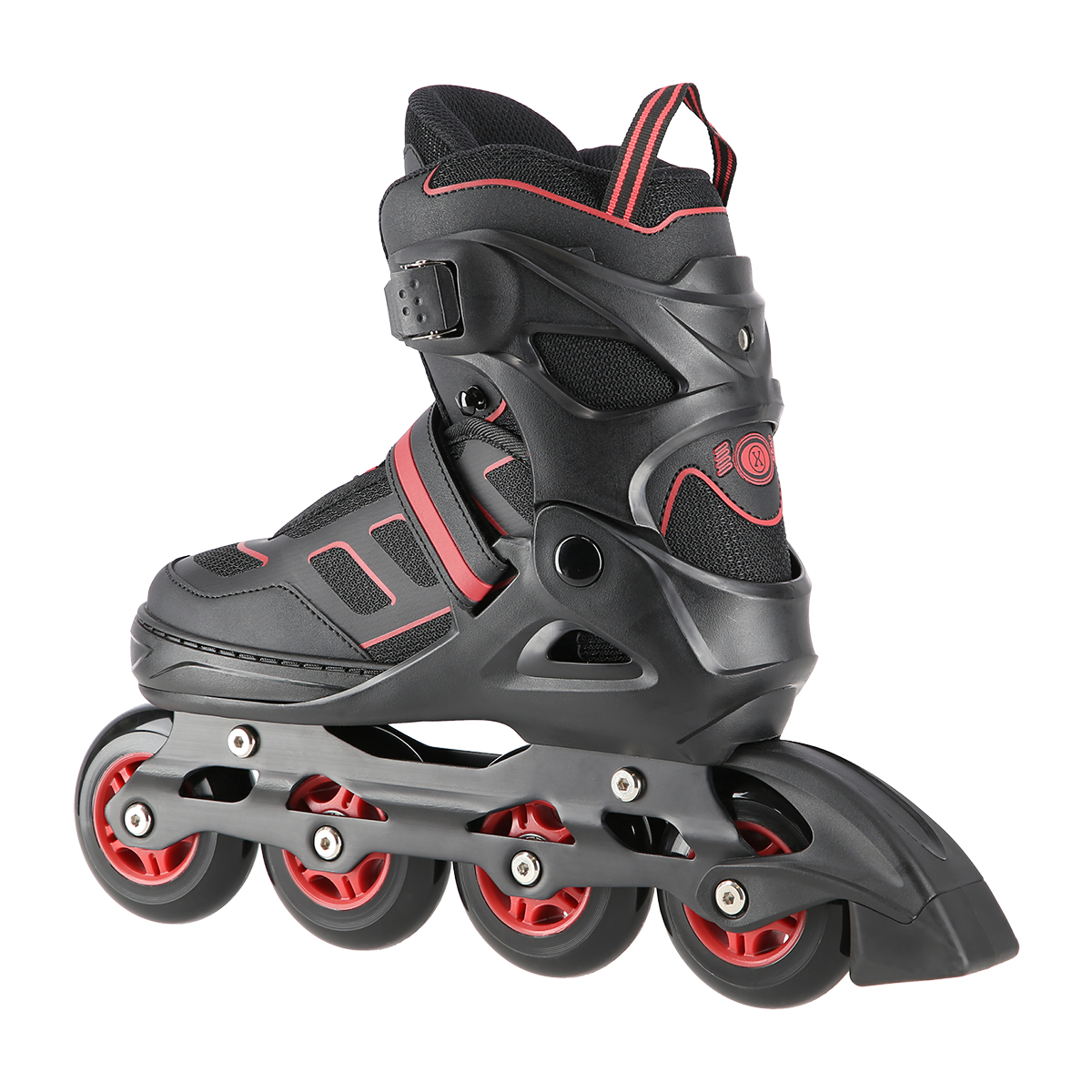 NILS EXTREME NA14174 ČERNO-ČERVENÉ VEL. S (31-34) KOLEČKOVÉ BRUSLE NILS