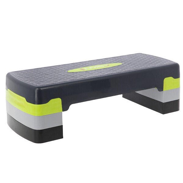 AS002 ZELENO-ŠEDÝ STEP NA AEROBIC HMS