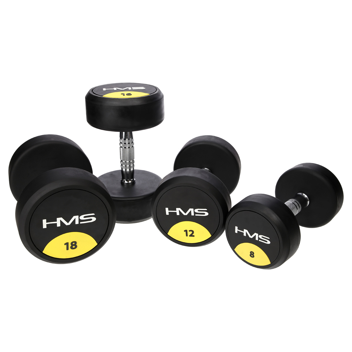 HG PRO 18 KG POGUMOVANÁ JEDNORUČNÍ ČINKA HMS