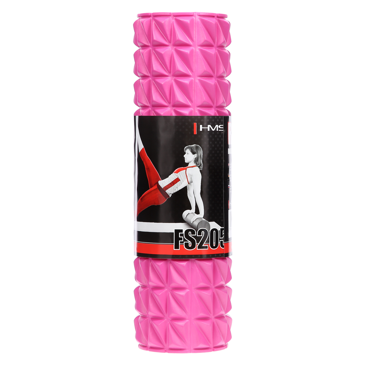 FS205 RŮŽOVÝ FITNESS VÁLEC 45CM HMS